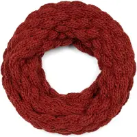StyleBREAKER Strickschal "Strick Loop mit Bubblemuster" 1 Stk.