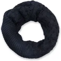 StyleBREAKER Strickschal "Strick Loop mit Mustermix" 1 Stk.