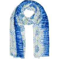 StyleBREAKER Schal "Schal mit Batik Muster Metallic" 1 Stk.