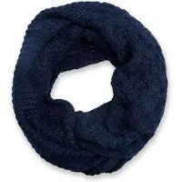 StyleBREAKER Strickschal "Strick Loop mit Mustermix" 1 Stk.