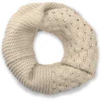 StyleBREAKER Strickschal "Strick Loop mit Mustermix" 1 Stk.