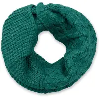 StyleBREAKER Strickschal "Strick Loop mit Mustermix" 1 Stk.