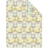 Ibena Jacquard Wohndecke GEOCA - B/L ca. 150.00x200.00