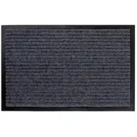 Lex Schmutzfangmatte Türmatte Fußabtreter Fußmatte Schmutzmatte Teppich 40x60 cm Grau