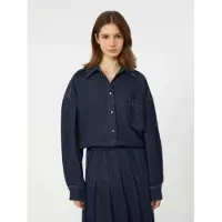 Weekend Max Mara für Damen. 2615111011600 Wkdfoggia navy hemd (40), Lässig, Baumwolle, Langarm, Marine