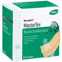 WERO GmbH & Co. KG Weroplast MasterTex Wundschnellverband hautfarben 5 m x 6 cm