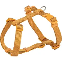 Trixie Premium H-Geschirr - curry - 75–120 cm/25 mm