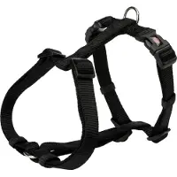 Trixie Premium H-Geschirr schwarz, Größe: XXS