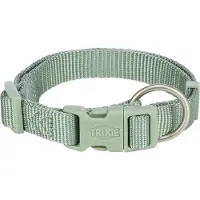Trixie Halsband Hond Premium Salie Groen - 22-35X1 Cm