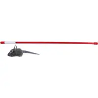 Trixie Spielangel mit Squieky-Maus 47cm