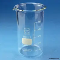 Glaswarenfabrik Karl Hecht GmbH & Co KG Becherglas mit Teilung 1000 ml hohe Form