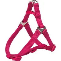 Trixie Premium One Touch Geschirr, XS–S: 30–40 cm / 10 mm, fuchsia