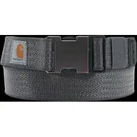 Carhartt Rugged Flex Nylon Webbing Belt gravel (039) XL