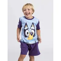 Bluey Kinder Jogginganzug 2-teilig – Sweatshirt & Hose – Baumwolle Set 4 Jahre