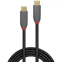 Lindy 36904, 3 m, USB C, USB C, USB 3.2 Gen 2 (3.1 Gen 2), 10 Gbit/s, Schwarz