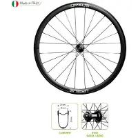 Ursus Blaze 37 V-brake Qr Rennrad-hinterrad