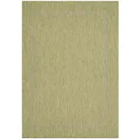Carpetsale24 In- & Outdoor Teppich - Wetterfestes Flachgewebe in Sisal-Optik mit Bordüre, Küchenteppich, Terrasse, Wohnzimmer Grösse: 80x150 cm