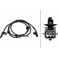 Hella ABS Sensor Raddrehzahl Vorne für NISSAN Leaf (ZE1) 6PU 358 218-331