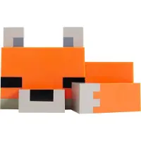 Roba 354135MC LED-Fuchsbaby 'Minecraft' - Schlafendes Nachtlicht mit Akku - Orange