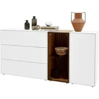 Johann Jakob Sideboard (Glas rechts) LUCIANO - B/H/T ca. 184,00x90,00x44,00
