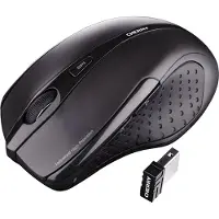 Cherry MW 3000 Kabellose Maus, USB, rechts, Optisch, RF Wireless, 1750 DPI, Schwarz