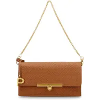 PICARD Leder Schultertasche Umhängetasche Day Trip Shoulder Bag Cognac braun