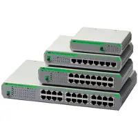 Allied Telesis AT-FS710/8-50, Unmanaged, Fast Ethernet (10/100), Rack-Einbau