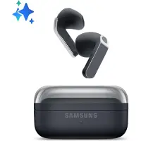 Samsung Galaxy Buds 4, True Wireless Stereo (TWS), Anrufe/Musik, 4,6 g, Kopfhörer, Schwarz