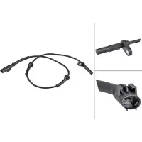 ABS Sensor Raddrehzahl aktiver Sensor 670 mm Kabel . für u.a. LADA NIVA