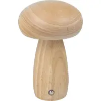 OEM GRZYBEK Art Deco Nachttischlampe Licht Holz MTWTHN