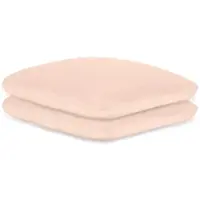Megro GmbH & Co. KG Kissenbezug aus Frottee apricot 40 x 40 cm mit Reißverschluss 2 Stück