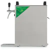 Ich-zapfe Zapfanlage, Bierzapfanlage K 40 1-leitig Bier Durchlaufkühler, Trockenkühler, 50 Liter/h, Green Line