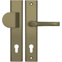Axa Niagara ++ 92 WB Türgriff, Farbe F4 - Altgold (Türstärke 74-83 mm)