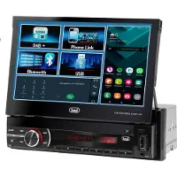 Trevi MDV 6380 DAB, Schwarz, 1 DIN, 200 W, 4.0 Kanäle, 50 W, 8 Ohm