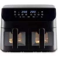 Maestro 2000W Doppelkammer-Heißluftfritteuse, 2x4,5 l | MR-758