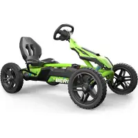 BERG Rally DRT Green Kart – Sportlenkrad und Speed Wheels