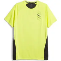 Puma Fit Logo Graphic Tee WINETASTING-WHITE XL