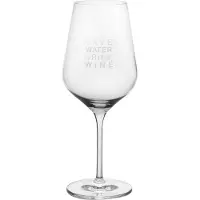 Räder Design Weinglas Save Water Drink Wine
