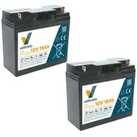 Voltrana Rollstuhlakku passend für Lifestand LSC Junior 24V 2 x 12V 19Ah – Ersatzakku