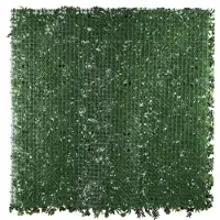 Creativ Green künstliche Pflanze Blättermatte 100x100cm, UV-beständig und schwer entflammbar