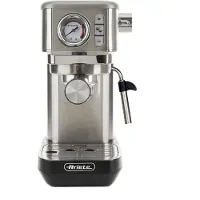 Ariete 1381/10, Espressomaschine, 1,1 l, Gemahlener Kaffee, Kaffeepad, 1300 W, Silber