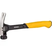 DeWalt plieno vientisas Hammer 567g (DWHT51004-0) mit magnetischer Klinge für Nägel