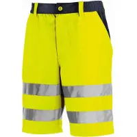 TeXXor Warnschutz Shorts "ERIE" gelb/marine - 52