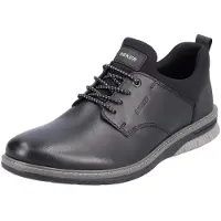 Rieker Halbschuhe Herren Leder & Textil SchwarzGröße:44