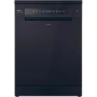 Candy RapidÓ CF 5C6F0B, Freistehend, Standardgröße (60 cm), Schwarz, Schwarz, Touchsteuerung, 4 Ziffern