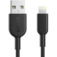 Anker 321 USB-A auf Lightning Kabel (0,9m / 1,8m) Black / 0.9m