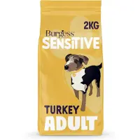 Burgess Sensitive Adult Hundefutter Truthahn – Alleinfuttermittel ab 12 Monaten 2KG