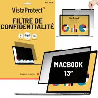 VistaProtect Blickschutzfilter Premium Magnetisch, für 13,3 Zoll Laptops, mit Blaulichtfilter