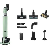 Samsung VS90F40DEM, 2-in-1-Stabstaubsauger, Beutellos, Mintfarbe, 0,5 l, Trocken, HEPA