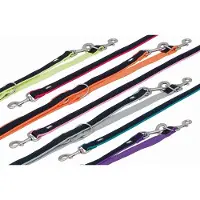 Nobby Hundeleine Führleine Mesh Preno 2 m x 1,5 - 2 cm neonorange GLO689309432